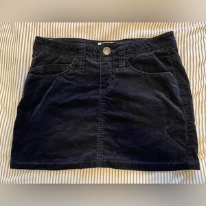 Jacob Vintage Navy Mini Skirt